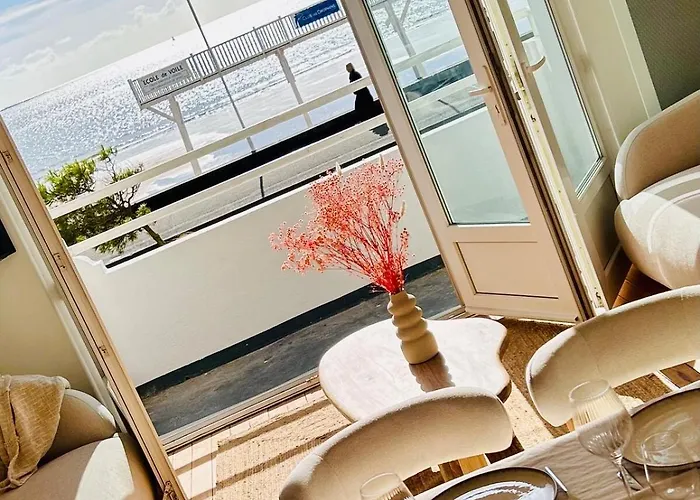 Pacis Renovee - Face -15 Pers - 5 Avec Sdb -terrasse & Bbq Sous Les Pins La Baule-Escoublac